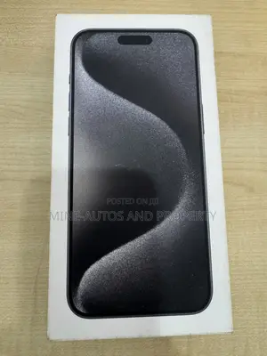 New Apple iPhone 15 Pro Max 256GB Black