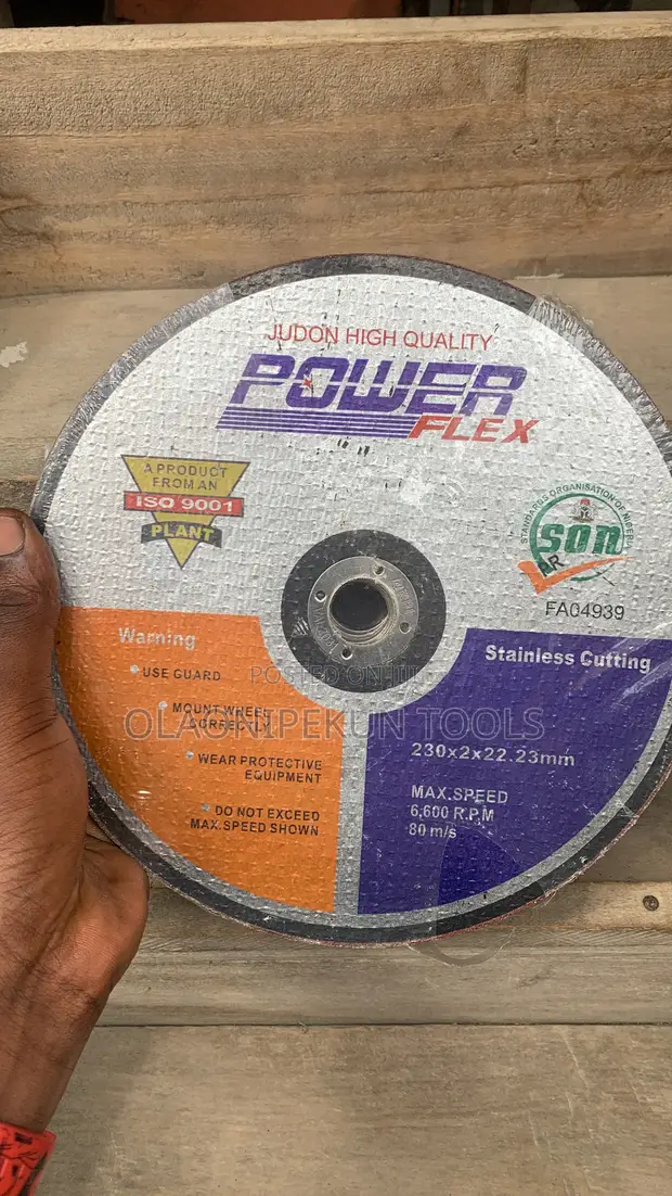Judon Powerflex Stainless Steel Cutting Disc 9-inch - 1