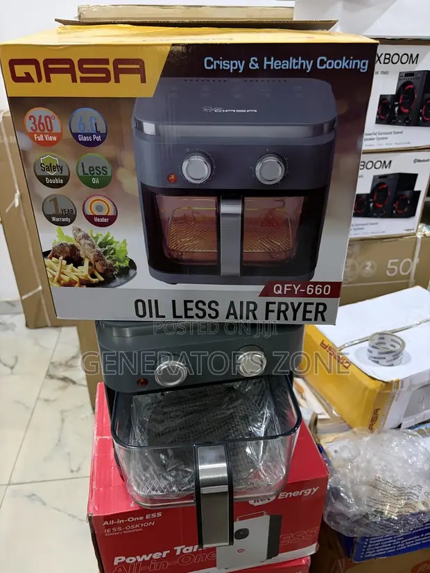 Qasa 6L Visible Cooking Air Fryer - 1