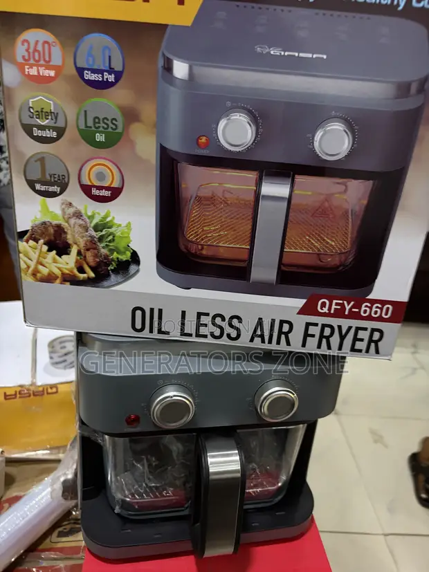 Qasa QFY-660 6L Rapid Cooking Air Fryer - 1