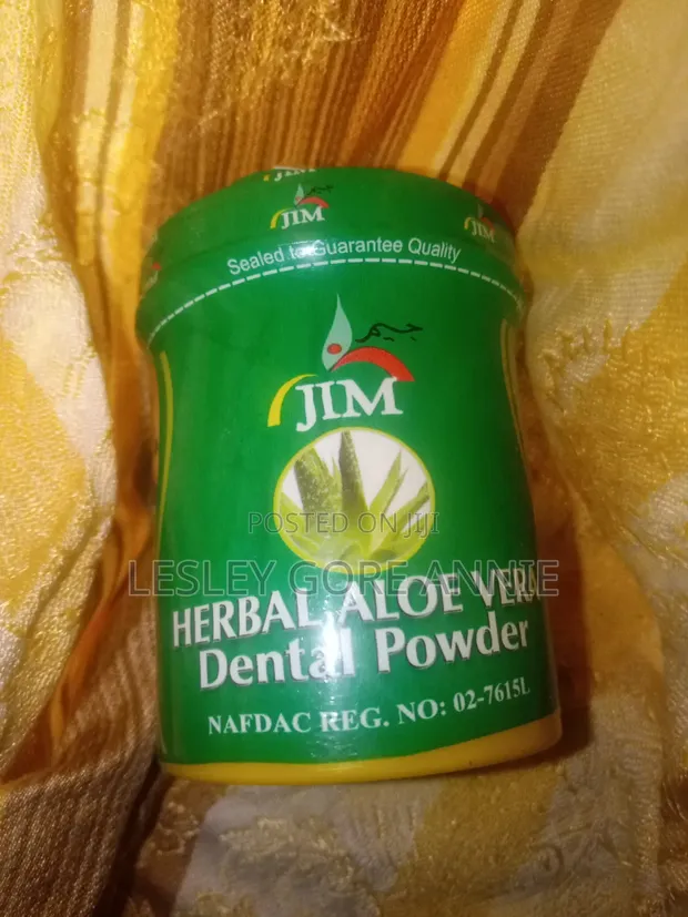 Herbal Aloe Vera Dental Powder - Natural Oral Care - 1