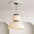 2025 Japanese Wabi Sabi Silk LED Pendant Light - 2