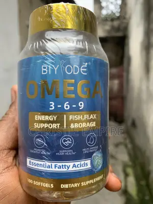 Biyode Omega 3-6-9 Essential Fatty Acids (100 Softgels)