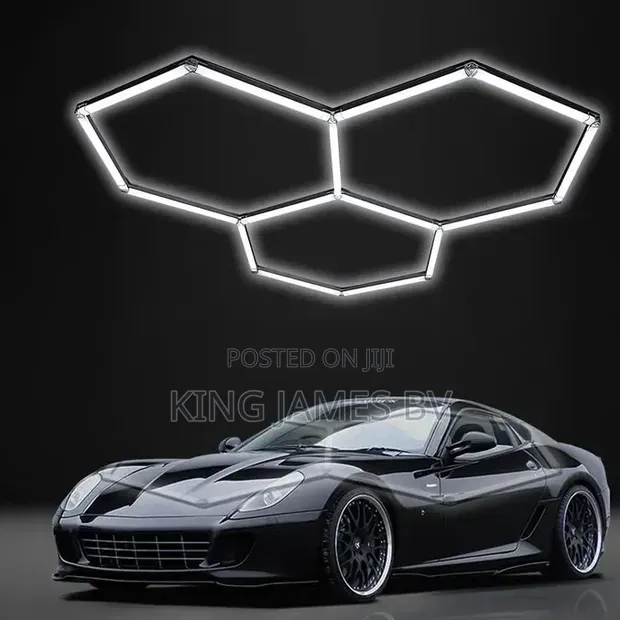 3 Set Hexagon LED Lights - Modern Wall Lighting - 1