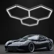 3 Set Hexagon LED Lights - Modern Wall Lighting - 1