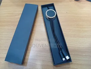 Multiple LED Charging Cable - Wooden