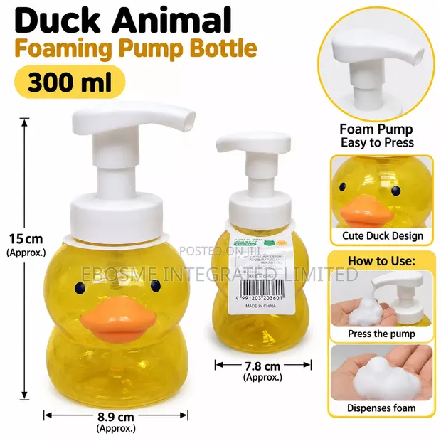 Duck Animal Foaming Soap Dispenser - 300ml - 1