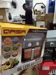 Qasa 6L Oil Less Air Fryer 1200W Glass Pot - 2