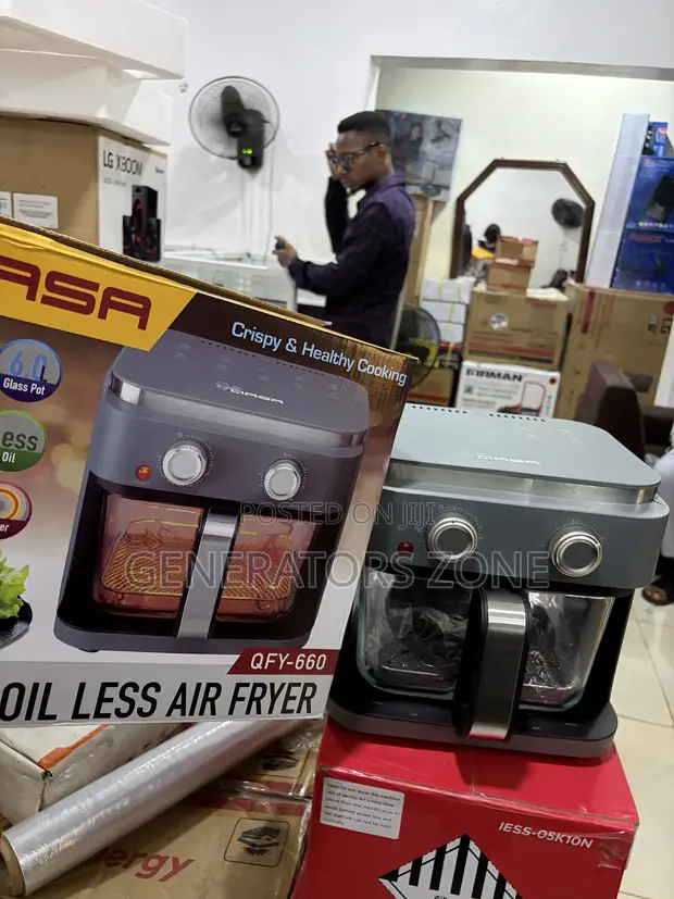 Qasa 6L Oil Saving Air Fryer - 1