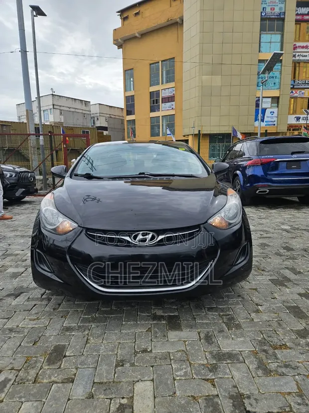 Hyundai Elantra 2013 Black - 1