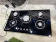 5-Burner Built-in Gas Cooktop/Hob - Black Glass - 4