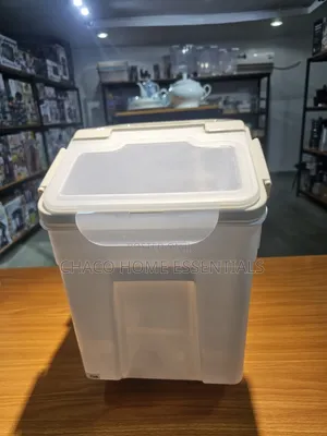 Akpa Nnukwu Nchekwa Nri na Mkpuchi Flip Airtight - 10kg, 15kg, 25kg