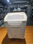 Akpa Nnukwu Nchekwa Nri na Mkpuchi Flip Airtight - 10kg, 15kg, 25kg - 3