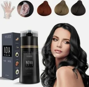 Nova Unisex Instant Hair Dye Shampoo