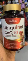 BIYODE Ubiquinol CoQ10 400mg - 100 Soft Capsules - 1
