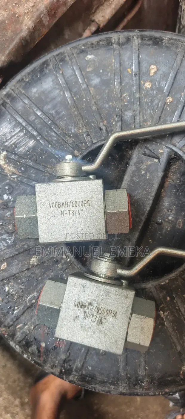 3/4" High-Pressure Hydraulic Ball Valves (6000 PSI) - 1