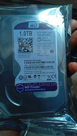 Western Digital 1TB Internal Hard Drive