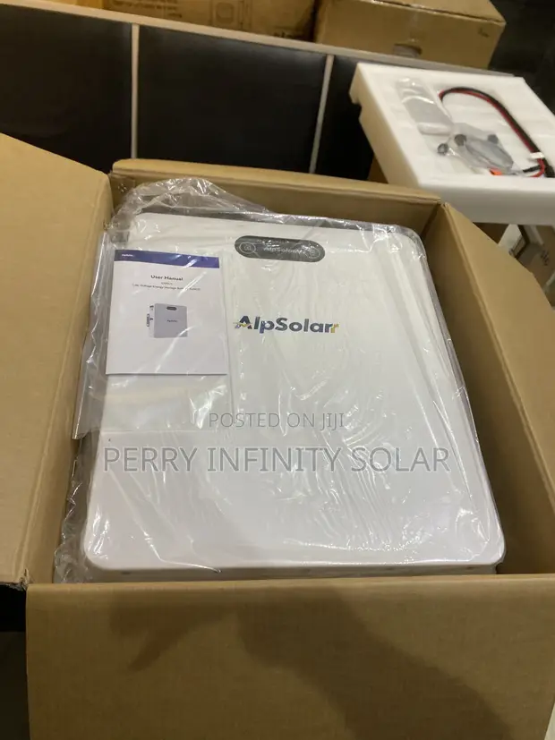 Alpsolar 5kWh 48V LiFePO4 Lithium Battery - 1