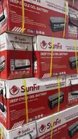 SunFit 12V 165Ah Deep Cycle GEL Solar Battery - 2