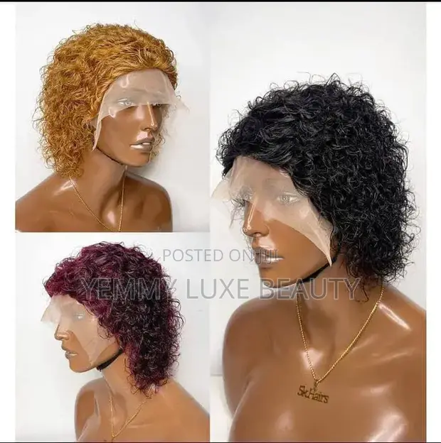 Human Hair Illusion Frontal Wig - 1