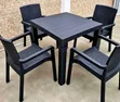 Outdoor 1+4 Dining Set - Brand New - 2