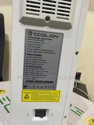 EcoLion 6.5kW Hybrid Solar Inverter - 48V