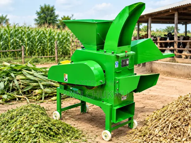 600kg/Hr Chaff Cutter & Grinder - 1