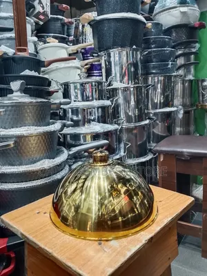 Stainless Steel Food Cover - Gold