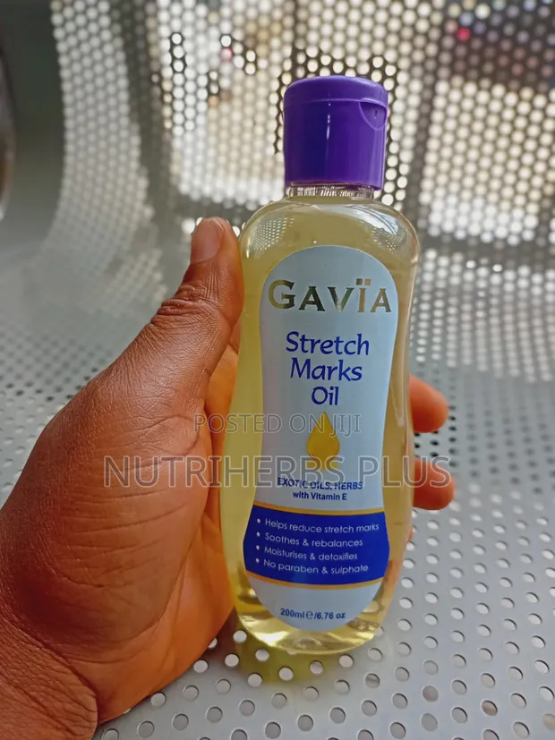 Gavia Stretch Marks Oil - Fades Scars & Reduces Green Veins - 1
