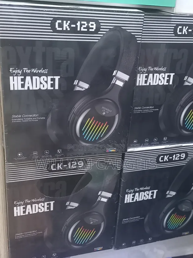 William's CK-129 Wireless On-Ear Headphones - 1