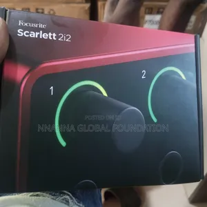 Focusrite Scarlett 2i2 4th Gen Audio Interface