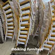 Modern Chivalry Chair - Gold - 1