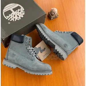 Timberland Men's Boots - Ash Colour, Size 43
