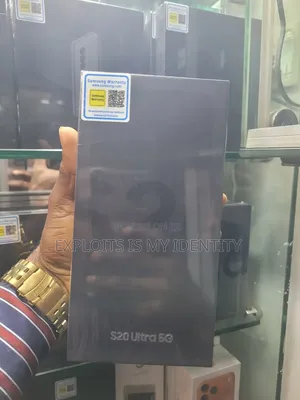 New Samsung Galaxy S20 Ultra 256GB Black