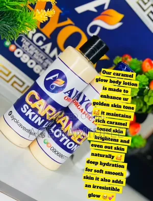 Smiley Glow Organic Hub Caramel Skin Lotion