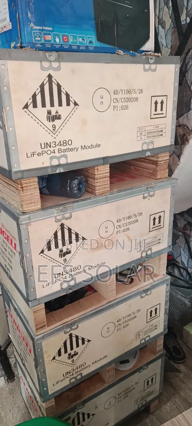 Africell 5kWh 48V Lithium Baturi don Inverter na Rana - 1