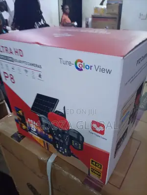 Outdoor Solar PTZ Surveillance Camera with Three Lenses