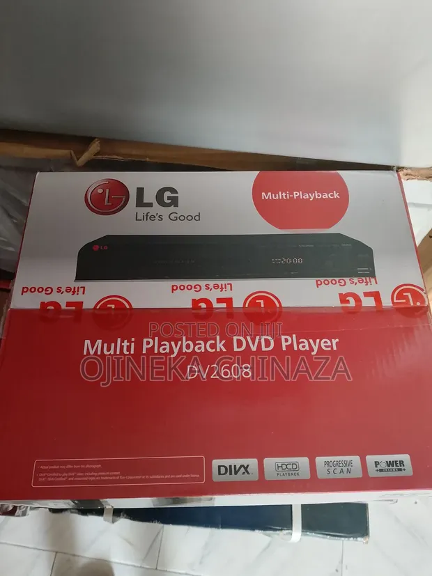 New LG DVD Player - 1