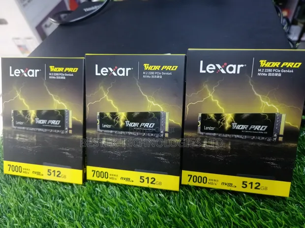 Lexar Thor Pro M.2 NVMe Gen 4x4 512GB SSD - 1