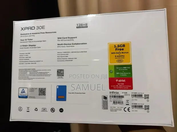 New Infinix Xpad 30E 128GB Tablet - 1