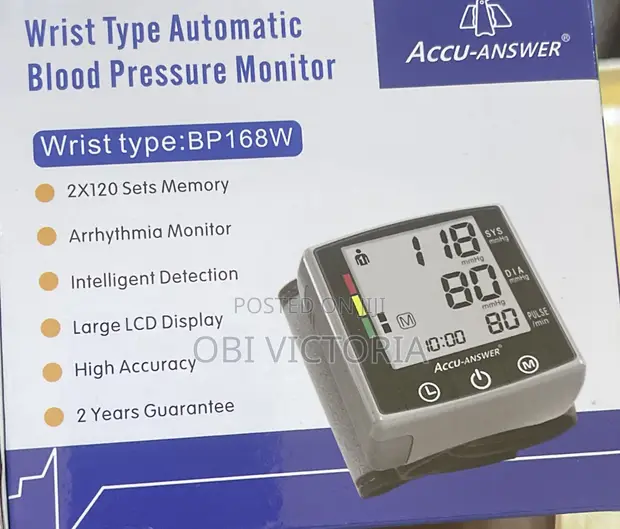 Brand New Wrist Automatic BP Monitor - 1