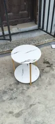 Sabon Side Table Mai Kafar Karfe - 1