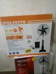 18 Inch Polystar Rechargeable Solar Fan - 5