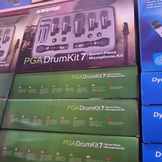 Shure PGA Drumkit-7 Set Drum Microphone Kit - 1