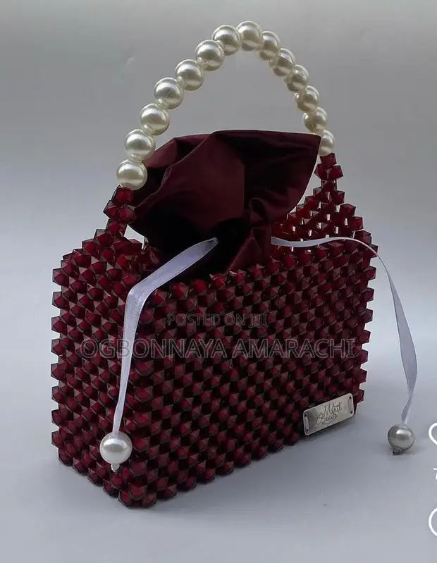 Beaded Handbag - 1