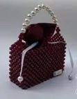 Beaded Handbag - 1