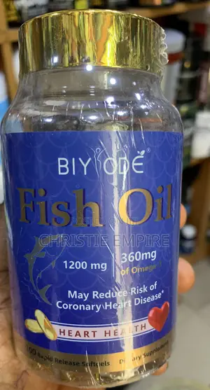Biyode Fish Oil 1200mg Rapid Release Softgels