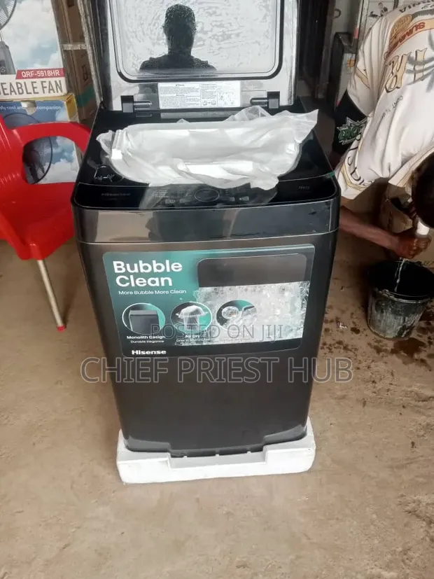 Brand New Hisense 9kg Automatic Washing Machine - 1