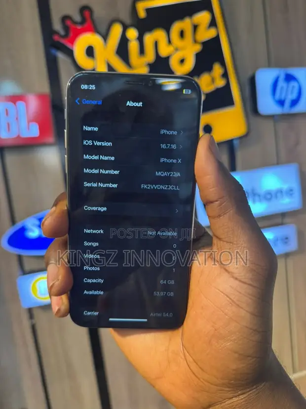 Apple iPhone X 64GB Fari (An Sauya Fuskar Waya) - 1