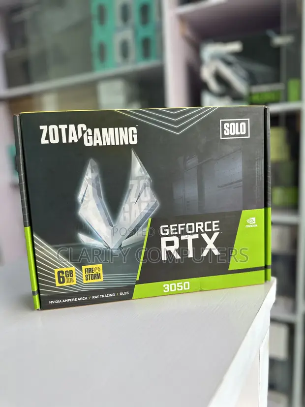 Zotac Gaming GeForce RTX 3050 6GB Solo Graphics Card - 1